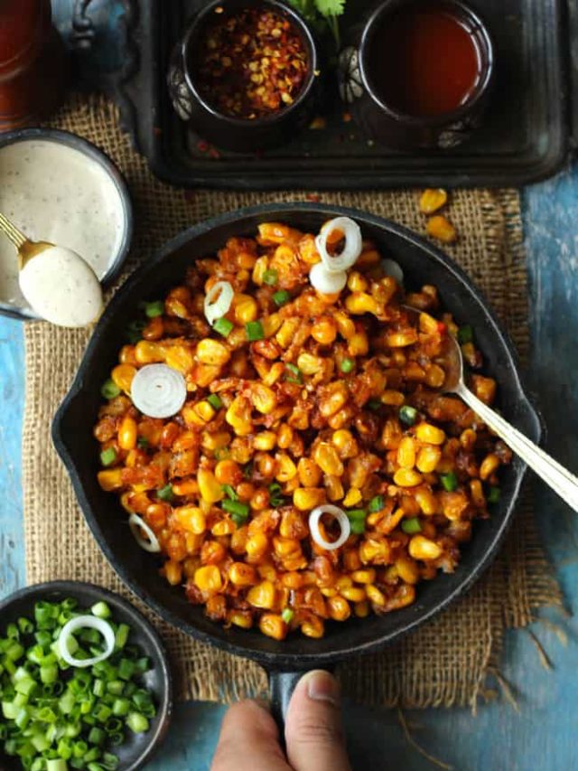 রেস্তোরাঁর স্টাইলে ক্রিস্পি ফ্রাইড কর্ন বানান বাড়িতেই