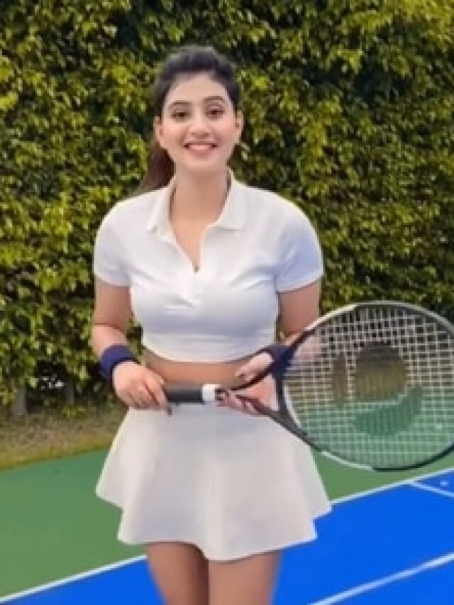 'कच्चा बादाम' गर्ल अंजलि ने टेनिस कोर्ट पर दिखाईं अदाएं, यूजर्स बोले- प्यार ही हो गया