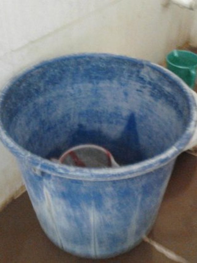 বাথরুমের বালতিতে নোংরা-দাগছোপ, এই উপায়ে হবে ঝকমকে