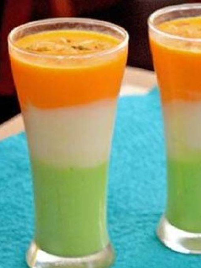 স্বাধীনতা দিবসের সেলিব্রেশন তেরঙ্গা লস্যি দিয়ে, বাড়িতে তৈরি করুন সহজে