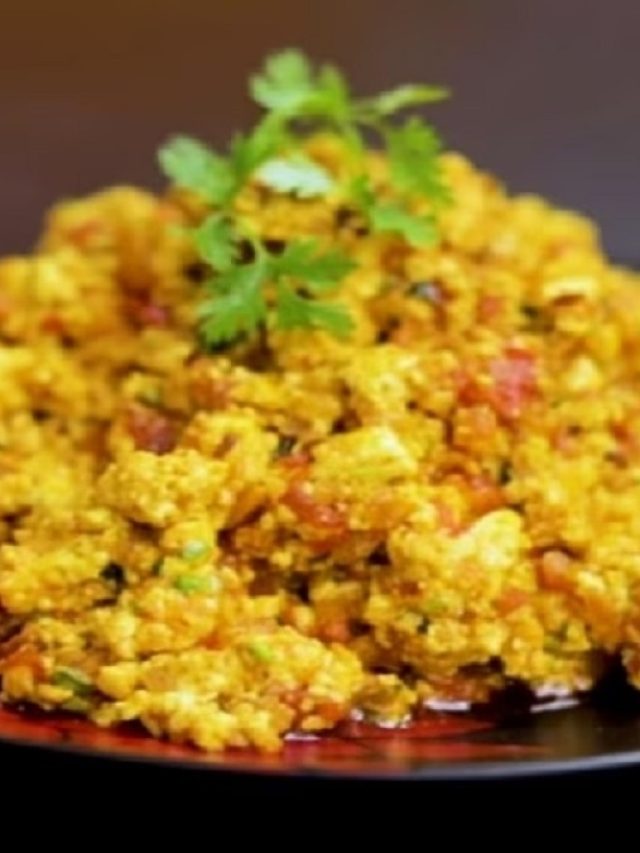 বাড়িতেই বানান সুস্বাদু নিরামিষ পনির ভুর্জি, রইল রেসিপি