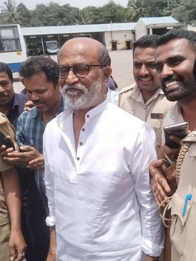 जहां थे कभी कंडक्टर, उस बस डिपो में पहुंचे रजनीकांत, Video