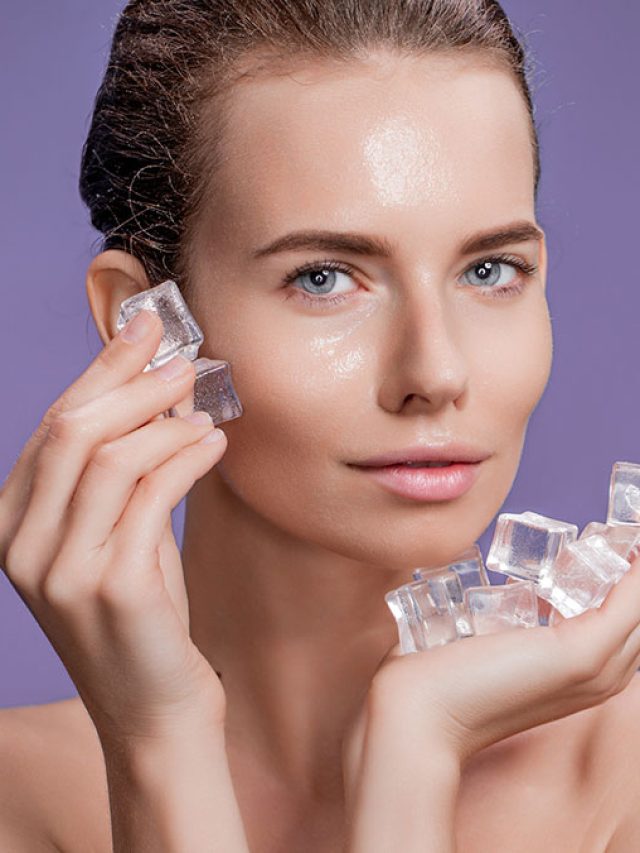 বরফ দিয়ে করুন রূপচর্চা, চকচকে হবে ত্বক