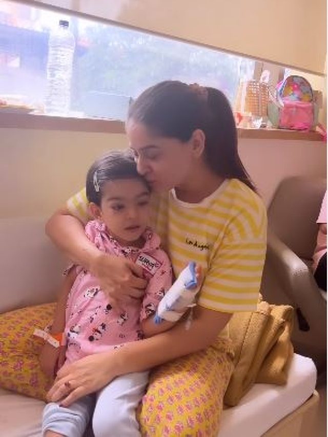 104 बुखार में रातभर तपती रही 4 साल की बेटी, एक्ट्रेस का हुआ बुरा हाल, बोली- अस्पताल पहुंची तो...