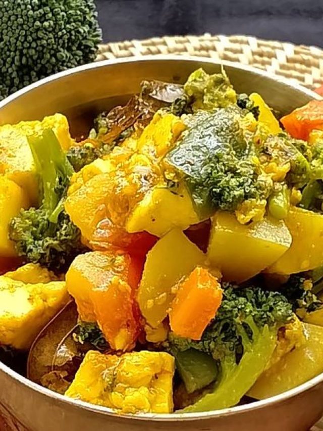 মশলা ছাড়া নিরামিষ ঝোল তরকারি, স্বাদের সঙ্গে  স্বাস্থ্যও