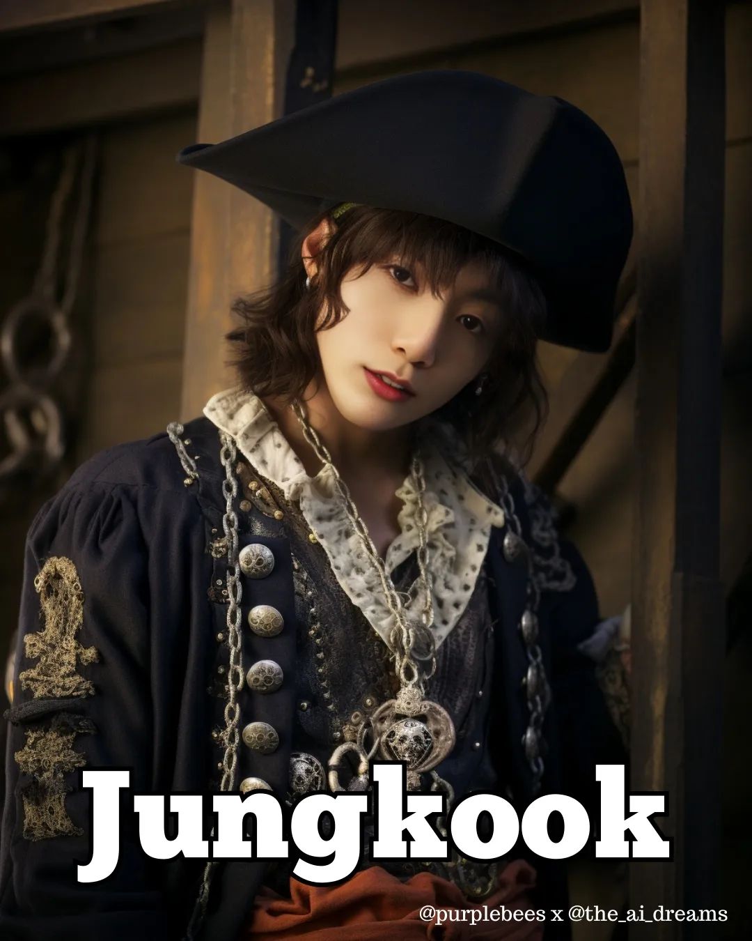 AI Images show BTS members Suga, RM, V, J-Hope, Jimin, Jin and Jungkook as pirates - Vimarsana News