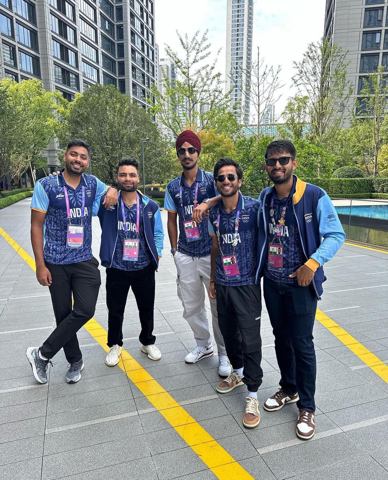 Asian Games Men's cricket team reach Hangzhou