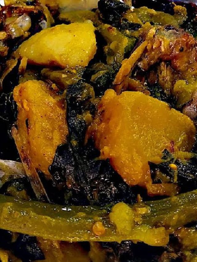 উঠবে ভাত এক নিমেষে, যদি থাকে মাছের মাথা দিয়ে পুঁই চচ্চড়ি