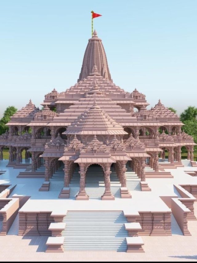 মেঝেতে চমৎকার নকশা, রাম মন্দির নির্মাণের নয়া PHOTOS