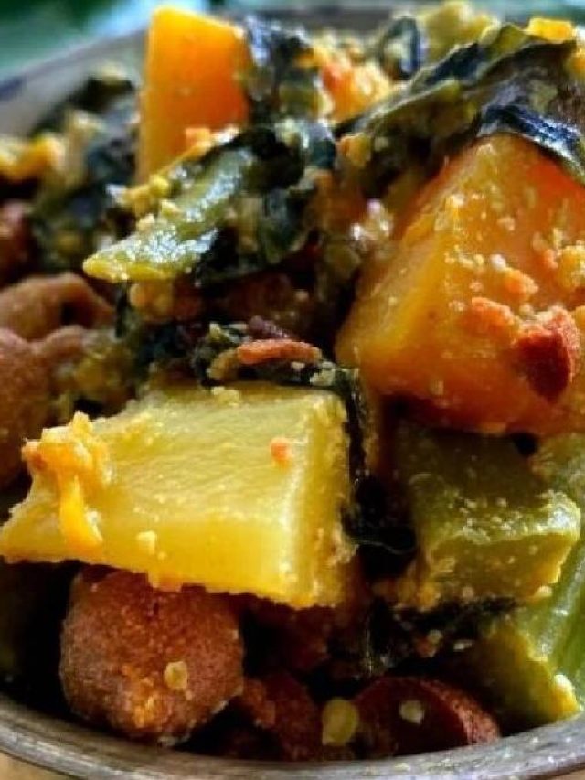 পুঁইডাটা দিয়ে নিরামিষ চচ্চড়ি, বানালে এইভাবে আঙুল চাটবে সবাই