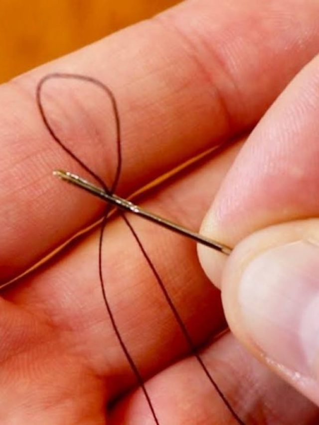 এতদিন যেভাবে সূচে সুতো পরাতেন সেটা ভুল, জানুন সহজ উপায়