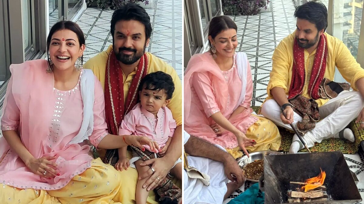 38 की एक्ट्रेस ने खरीदा करोड़ों का घर, पति-बेटे संग की गृह प्रवेश पूजा, दिखाई झलक