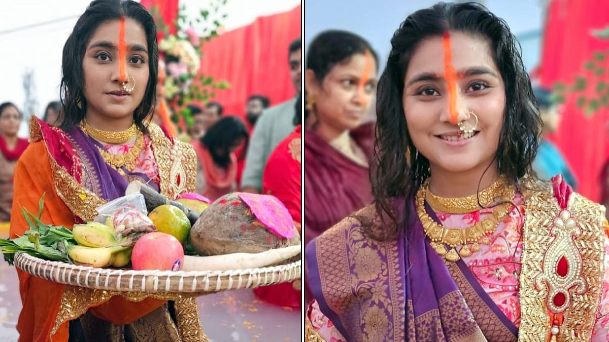 'बालिका वधू' एक्ट्रेस ने की छठ पूजा, भरी लंबी मांग, फैंस बोले- संस्कार नहीं भूली