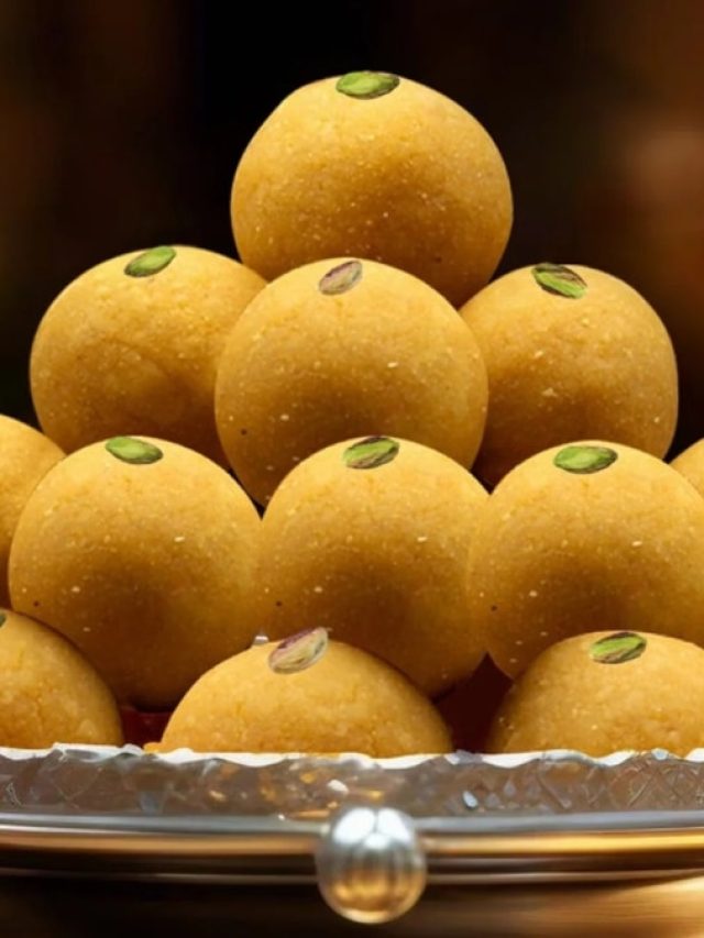 ভাইফোঁটা স্পেশাল, ১০ মিনিটে  মিষ্টির দোকানের মতো বেসনের লাড্ডু