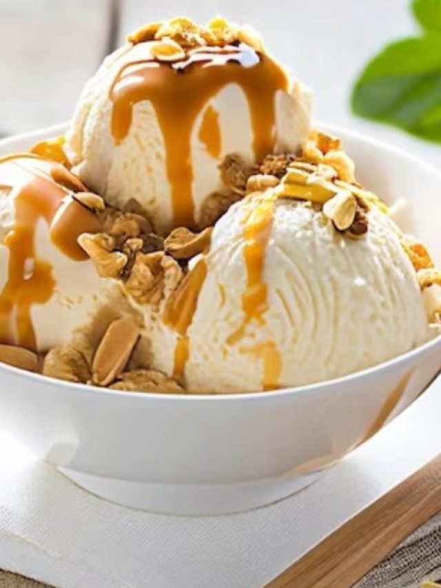 বাটারস্কচ আইসক্রিম বাড়িতেই বানান, সহজ রেসিপি