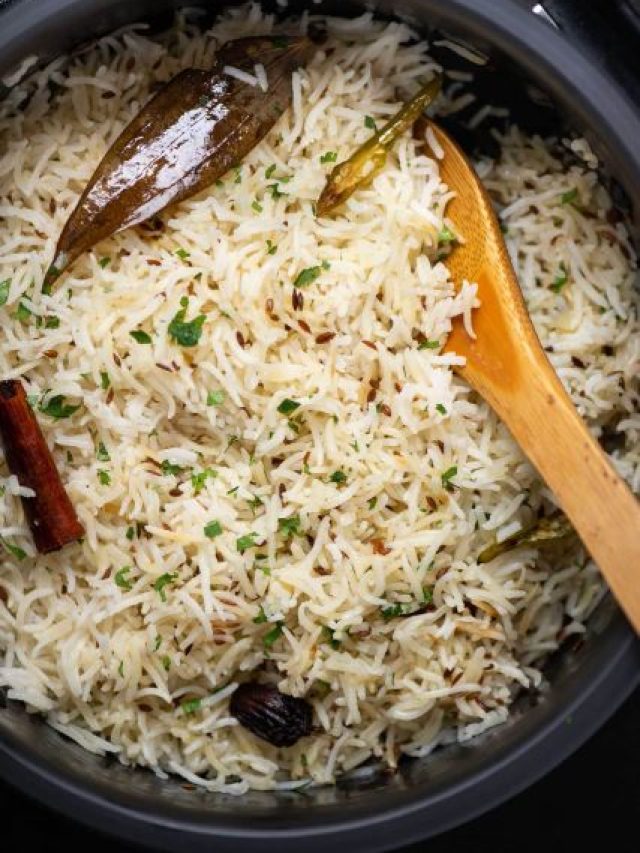 জিরা রাইস- কম উপকরণেই সুস্বাদু ভাতের রেসিপি