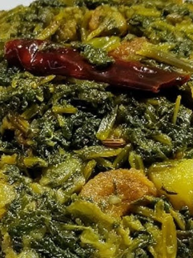 মুলো শাক দিয়ে মাছের ঝুরি, মন ভরানো বাঙাল রেসিপি