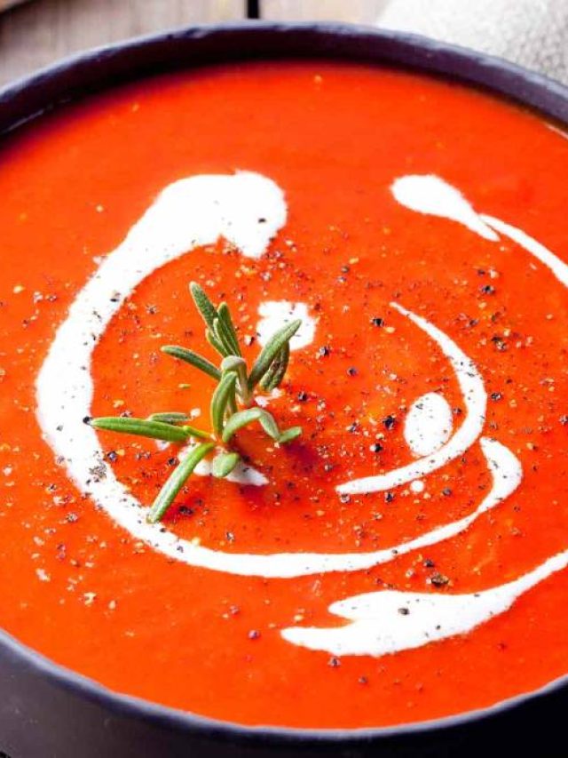 শীতকাল আসছে, এক্সপ্রেস ট্রেনের মতো বাড়িতেই বানান টমেটো স্যুপ