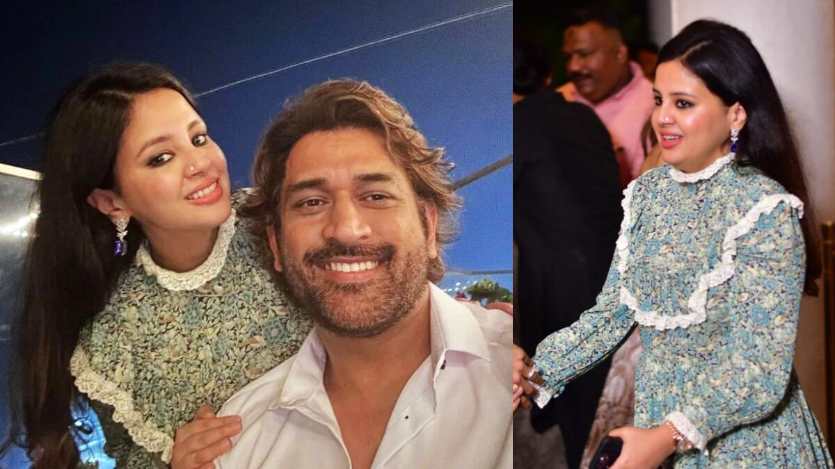 धोनी की पत्नी ने पहनी ऐसी ड्रेस, उड़ा मजाक, यूजर्स बोले- नाइट ड्रेस पहन ली क्या?