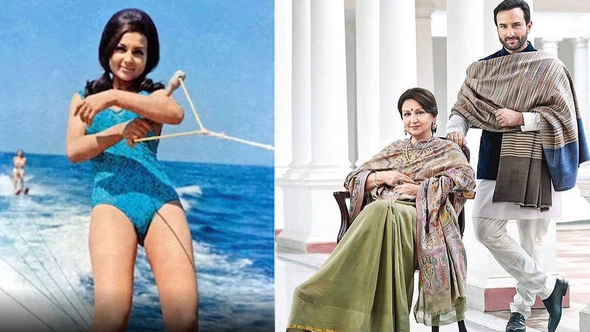 शर्म‍िला की ब‍िक‍िनी फोटोज पर सैफ से हुए स्कूल में सवाल- ये तुम्हारी मां हैं?