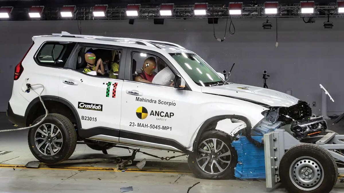महिंद्रा स्कॉर्पियो एन को ANCAP क्रैश-टेस्ट में मिली '0' रेटिंग! जानें क्या है वजह
