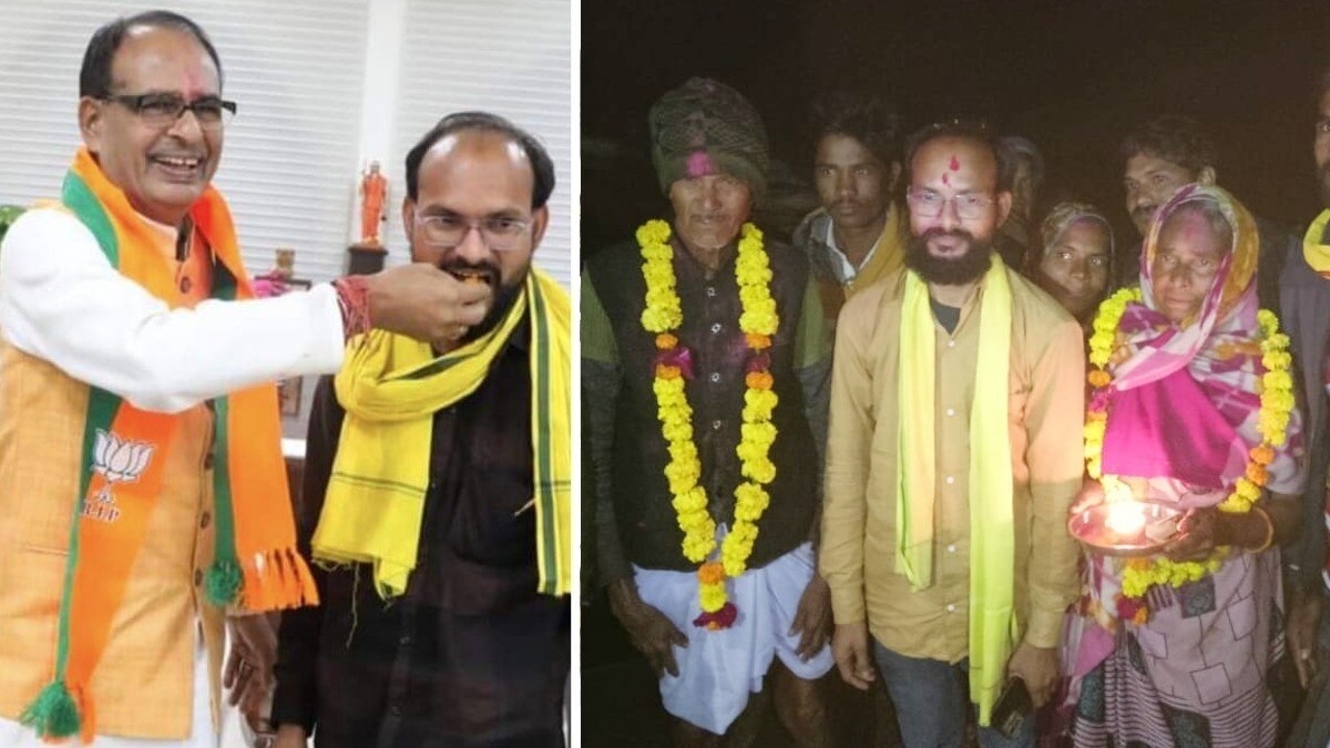 दिहाड़ी मजदूर का बेटा बना विधायक, बाइक से पहुंचा विधानसभा; कभी धोने पड़े थे जूठे बर्तन