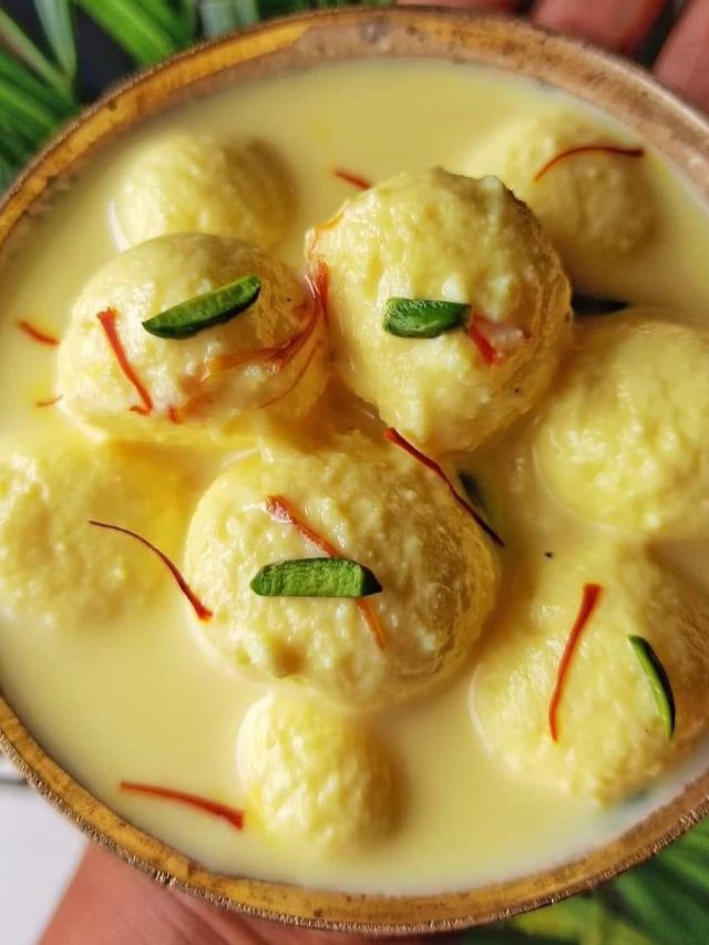 যেন অমৃত! নলেন গুড়ের রসমালাই খেয়েছেন? রইল রেসিপি