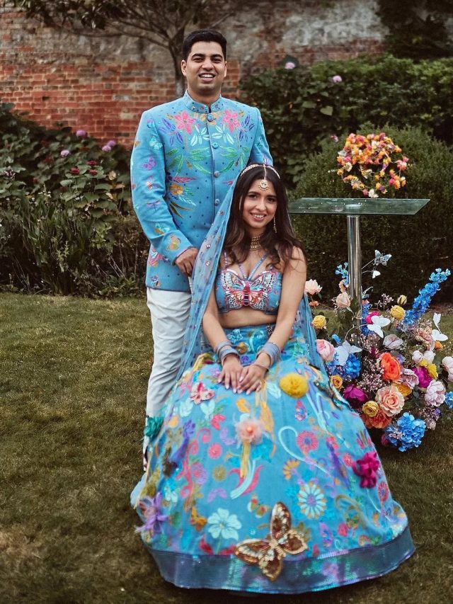 একঘেয়ে পোশাক নয়, বিয়ে করুন ডেনিমের লেহেঙ্গা-স্যুটে