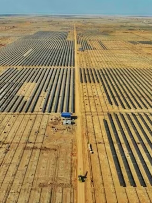India to build world's largest solar farm equivalent to the size of Singapore