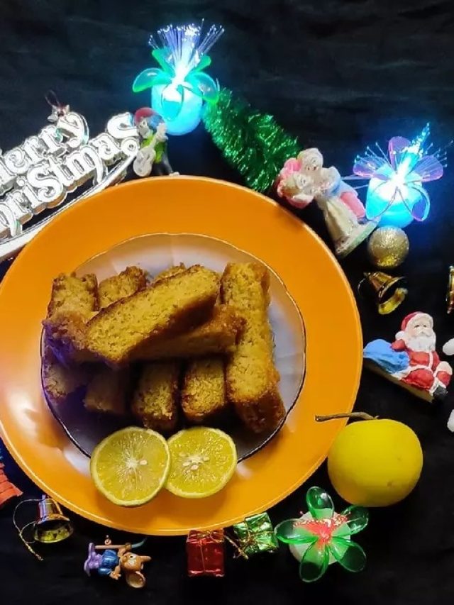 পাবেন কমলালেবুর স্বাদ! শীতে বানান কমলা-কেক, রইল রেসিপি