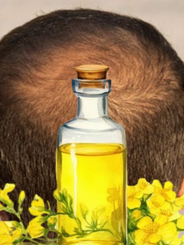 এক মাসেই মাথায় গজাবে নতুন চুল, সর্ষের তেলে মেশান এই ৪ জিনিস