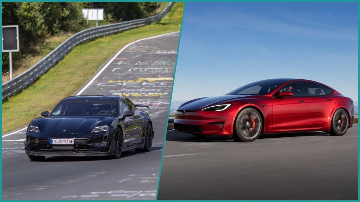 Porsche ने रफ़्तार में Tesla को पछाड़ा! महज 17 सेकंड में बदल गया फास्टेस्ट EV का गेम