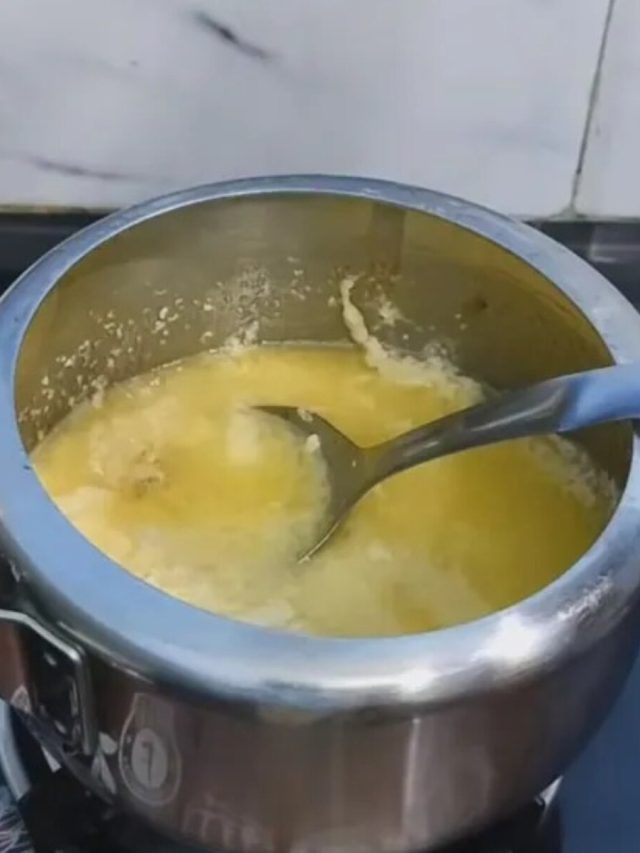 মাত্র ১০ মিনিটে খাঁটি ঘি, প্রেশার কুকারে বানিয়ে নিন এভাবে