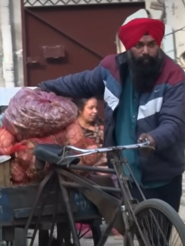 'PhD Sabzi Wala': Punjab's Dr Sandeep Singh with a PhD and 4 Master's degrees is now selling vegetables on cart