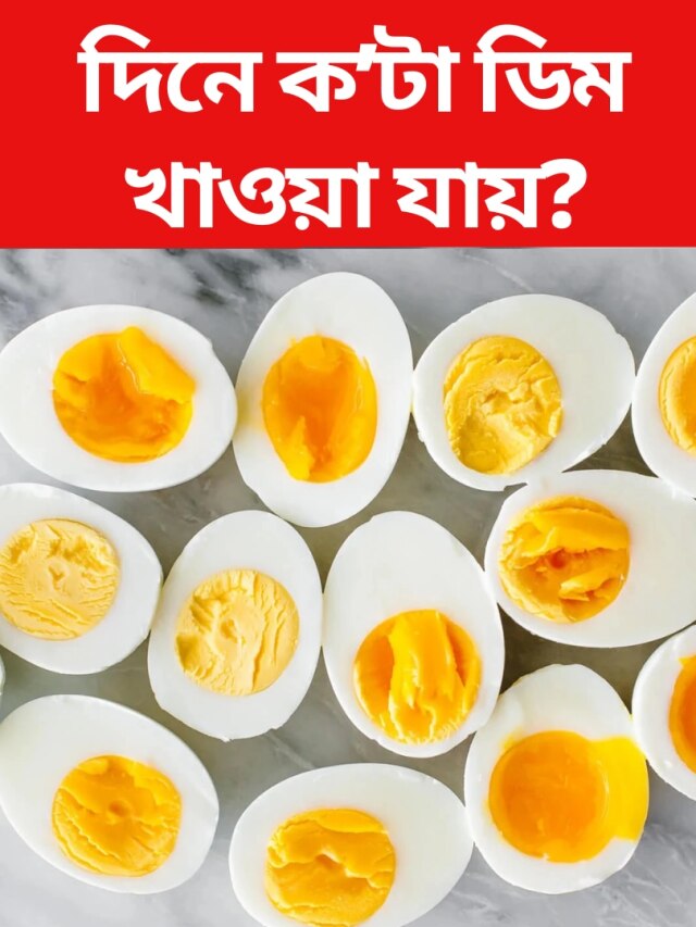 ডিম স্বাস্থ্যকর, বেশি খেলে বিপদ, বয়স অনুযায়ী ক'টি ডিম খাওয়া যায়?