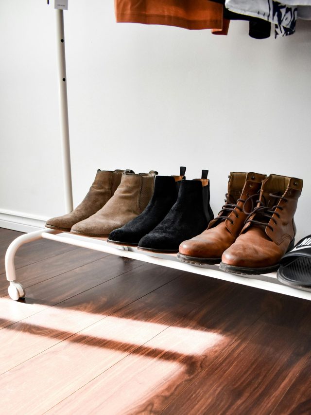 Keeping shoes in this direction brings bad luck