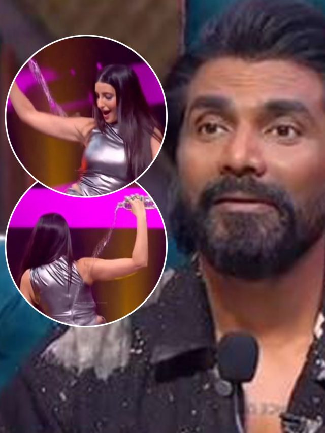 नोरा फतेही ने घुमाई कमर फ‍िर डाला खुद पर पानी, स्टेज पर लगी 'आग', जजेस शॉक