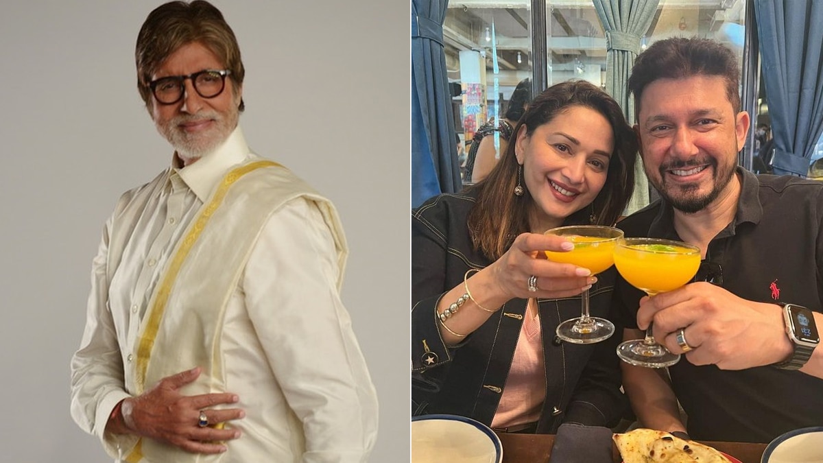 अमिताभ के सामने माधुरी का पति संग रोमांस, बिग बी ने लिए मजे हम कानों में उंगली... Madhuri