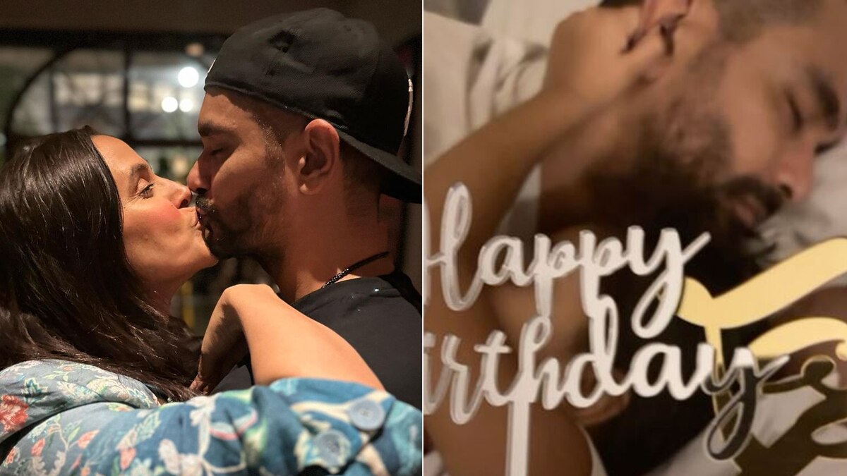 आधी रात को पति संग एक्ट्रेस का रोमांस, 41वें बर्थडे पर किया Liplock, बोलीं- मेरी जिंदगी...