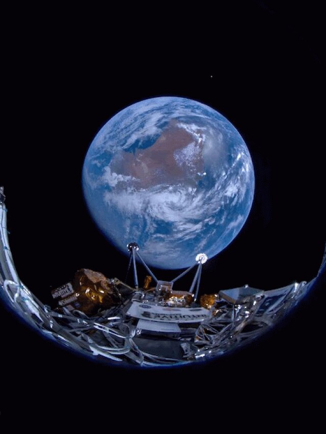 Watch: Before landing on Moon, Nova-C sends its first images of Earth from Space