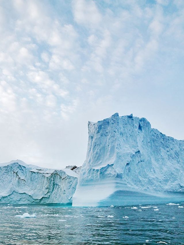 Massive Iceberg weighing trillions of tonne is spinning on the spot