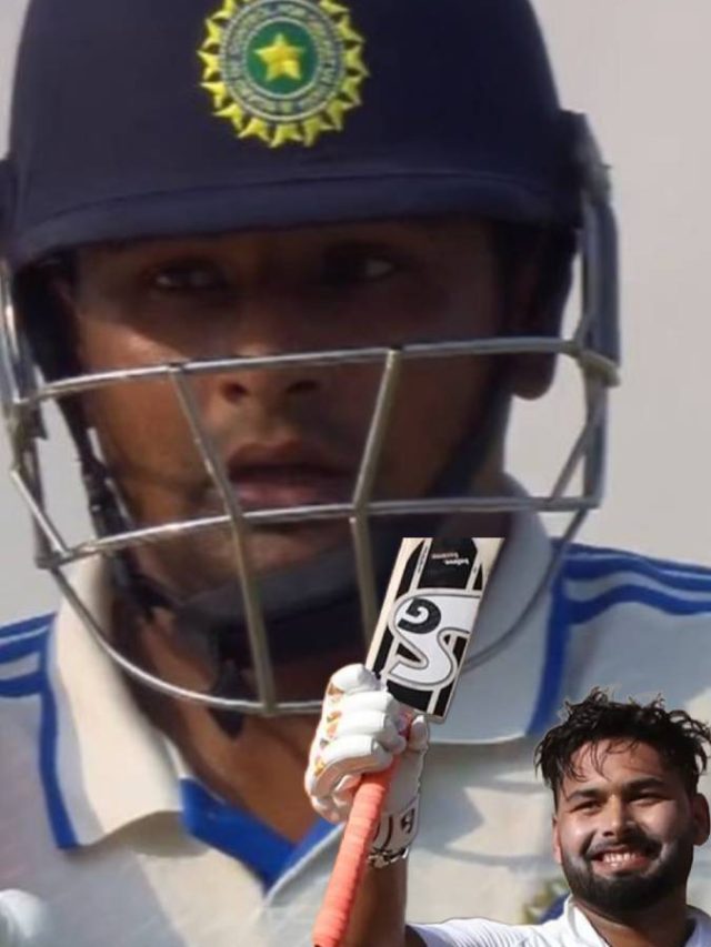 'ঠিক যেন পন্ত', ডেবিউতেই হাফ সেঞ্চুরি সরফরাজের