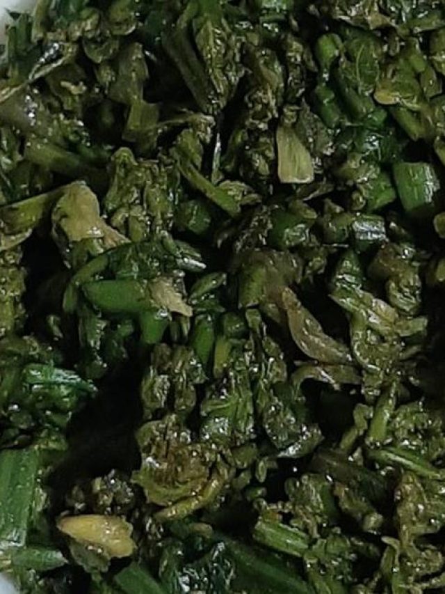 যৌবনের পাসওয়ার্ড এই শাক ভাজা, বুড়ো বয়সেও দমদার রাখবে