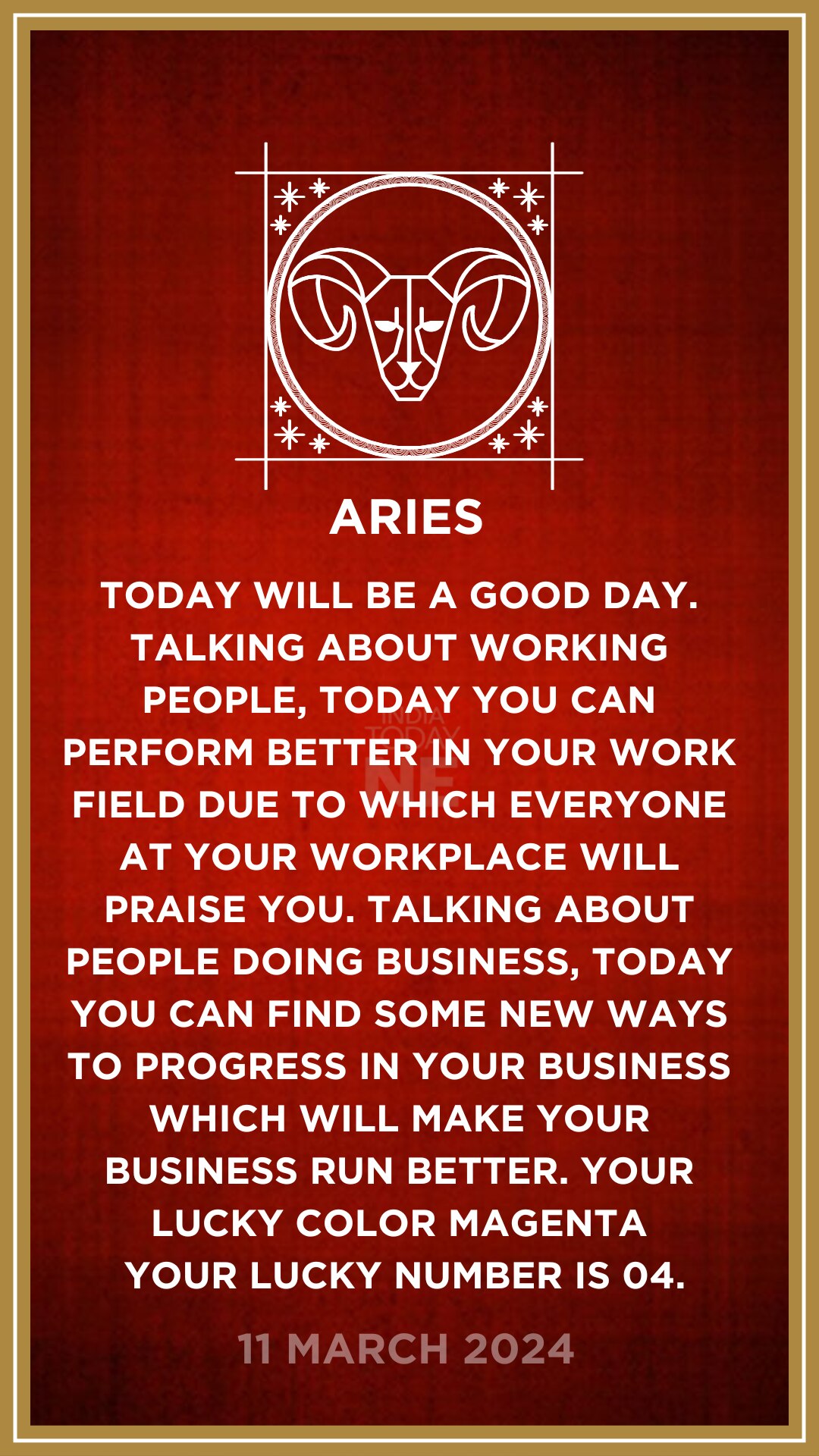 Daily Horoscope All Zodiac Sign March 11