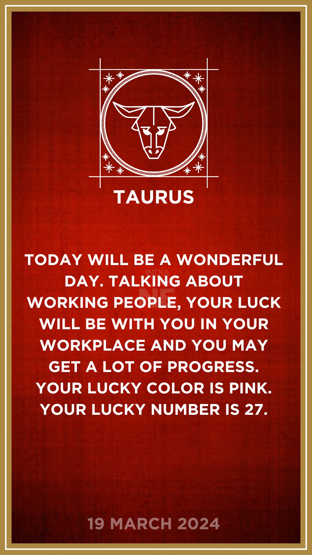 Daily Horoscope All Zodiac Sign March 19