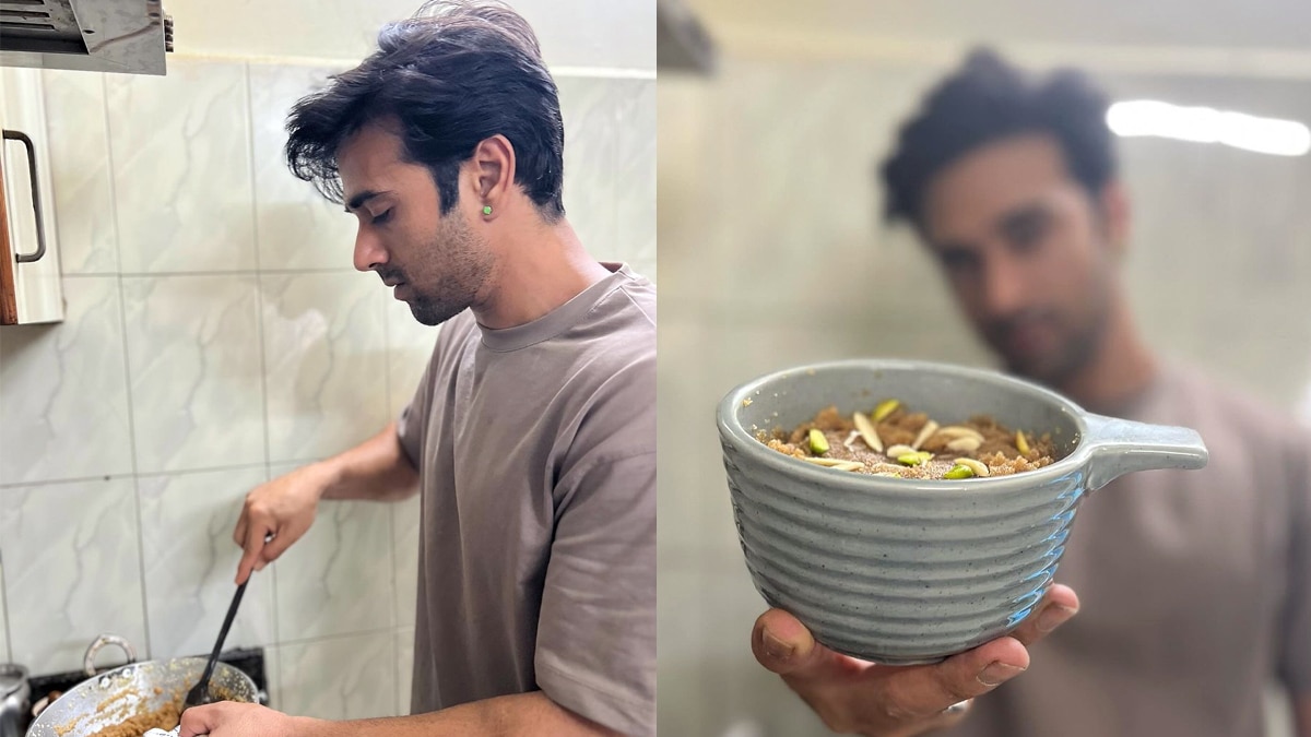 ससुराल में एक्टर पुलकित ने बनाया हलवा, पत्नी से बोला- ये मेरी पहली रसोई है