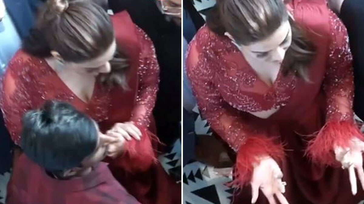 बीच इवेंट में शख्स ने गलत तरीके से छुआ, घबराकर पीछे हटी मशहूर एक्ट्रेस, फिर...