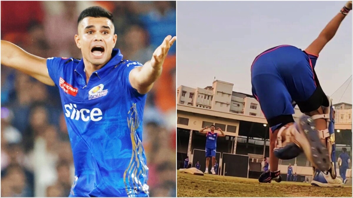 अर्जुन तेंदुलकर की यॉर्कर से बल्लेबाज रह गया सन्न... पिच पर गिरा, देखें VIDEO