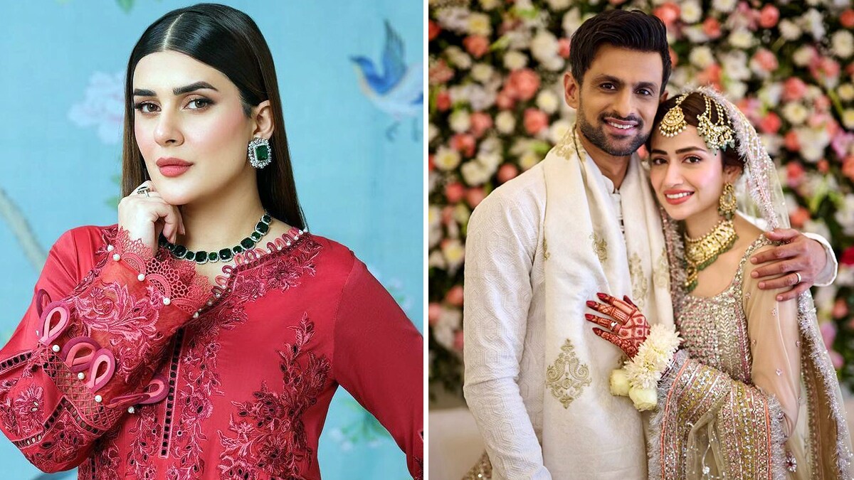 Pak शो से सना जावेद को निकाला गया बाहर, शोएब मलिक संग दूसरी शादी है वजह? - Shoaib malik newly bride sana javed removed from jeeto pakistan show kubra khan replaced her