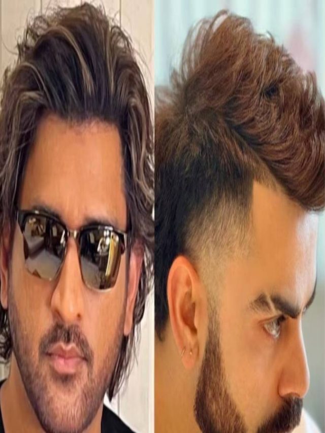 IPL-এর আগে নতুন হেয়ারস্টাইল ধোনি-কোহলির, বিশেষত্ব কী?